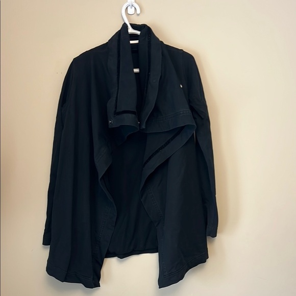 Lululemon Black Open Front Cardigan size 4 - Picture 4 of 12